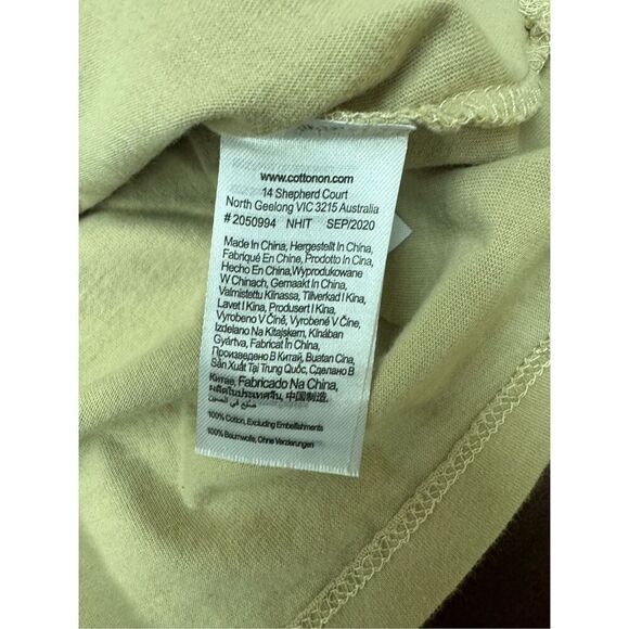 Nirvana Beige Short Sleeve Band Tee Size Small - Picture 4 of 5